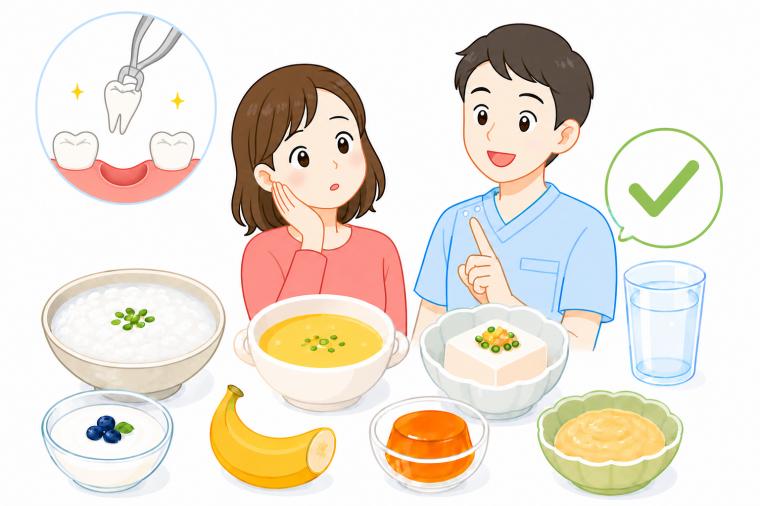 抜歯後の食事完全ガイド|痛みを抑え栄養確保
