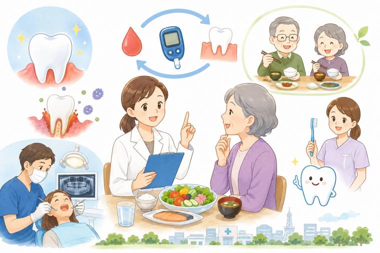 なぜ歯科に管理栄養士がいるの?糖尿病患者さんのためのQ&A