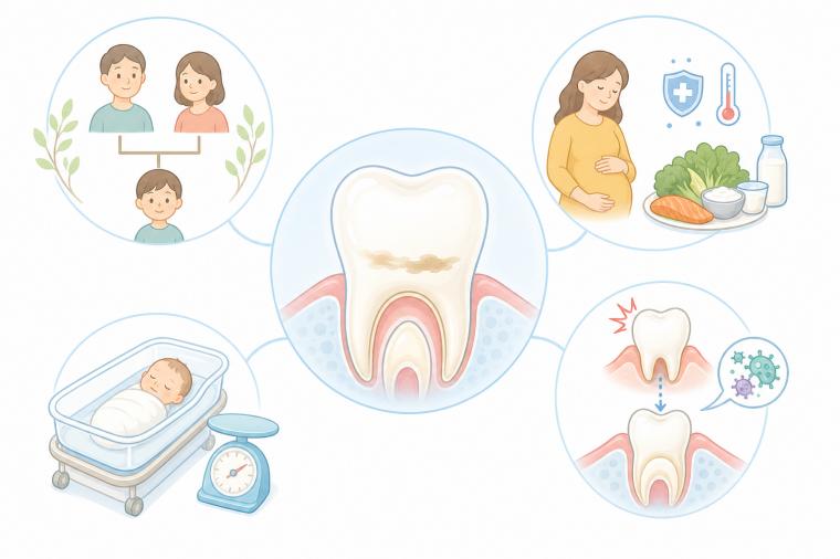 子どものエナメル質形成不全：原因と対策を歯科医が解説